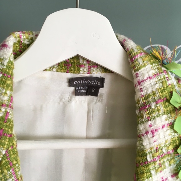 ANTRACITE BOUCLE JACKET - Picture 3 of 5